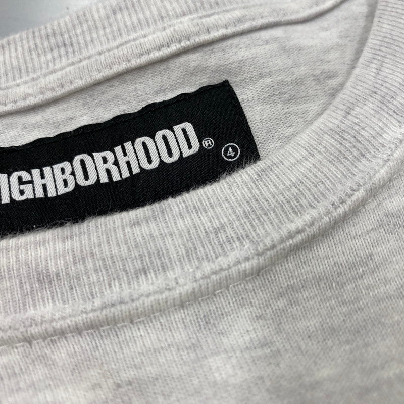 【中古品】【メンズ】 NEIGHBORHOOD ネイバーフッド 211FPNH-CSM01 CLASSIC C-CREW LS クラシック クルーネック ロングスリーブ Tシャツ トップス 142-260426-kh-11-izu サイズ：L カラー：アッシュグレー 万代Net店