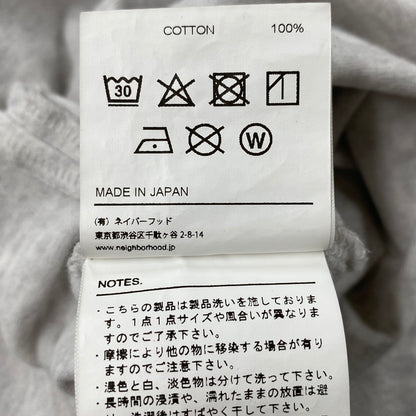 【中古品】【メンズ】 NEIGHBORHOOD ネイバーフッド 211FPNH-CSM01 CLASSIC C-CREW LS クラシック クルーネック ロングスリーブ Tシャツ トップス 142-260426-kh-11-izu サイズ：L カラー：アッシュグレー 万代Net店