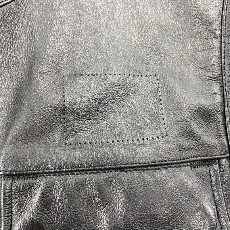 【中古品】【メンズ】 HARLEY-DAVIDSON ハーレーダビッドソン 98090-15VM FOSTER LEATHER VEST フォスター レザー ベスト トップス 146-260426-kh-06-izu サイズ：L カラー：ブラック 万代Net店