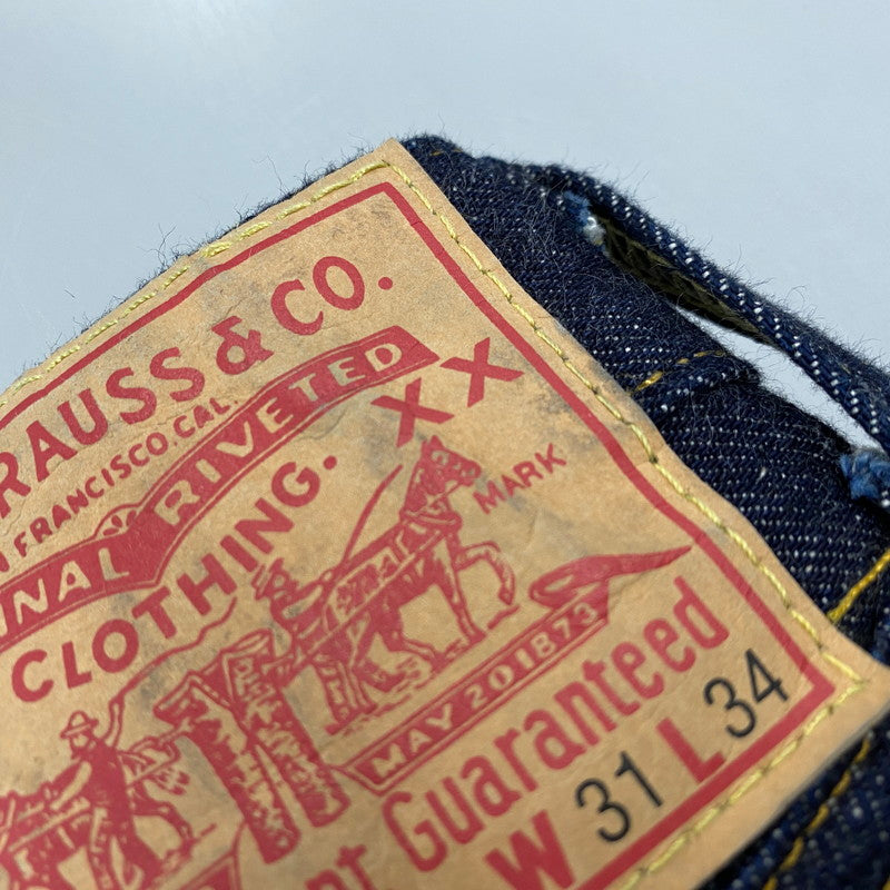 【中古品】【メンズ】 LEVI'S VINTAGE CLOTHING リーバイス ビンテージ クロージング 50155-0079 刻印3015 BIG-E 赤耳 MODEL 501XX DENIM PANTS デニム パンツ ボトムス 156-260426-kh-08-izu サイズ：31×34 カラー：インディゴ 万代Net店