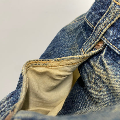 【現状渡し品】【メンズ】 EDWIN エドウィン TALON ZIP ボタン裏刻印SCOVILL DENIM PANTS タロンジップ デニム パンツ ボトムス 157-260426-kh-09-izu サイズ：36 カラー：インディゴ 万代Net店