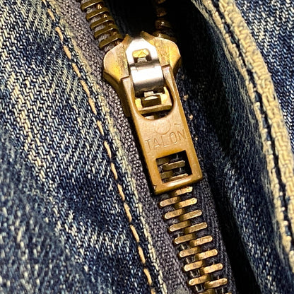 【現状渡し品】【メンズ】 EDWIN エドウィン TALON ZIP ボタン裏刻印SCOVILL DENIM PANTS タロンジップ デニム パンツ ボトムス 157-260426-kh-09-izu サイズ：36 カラー：インディゴ 万代Net店