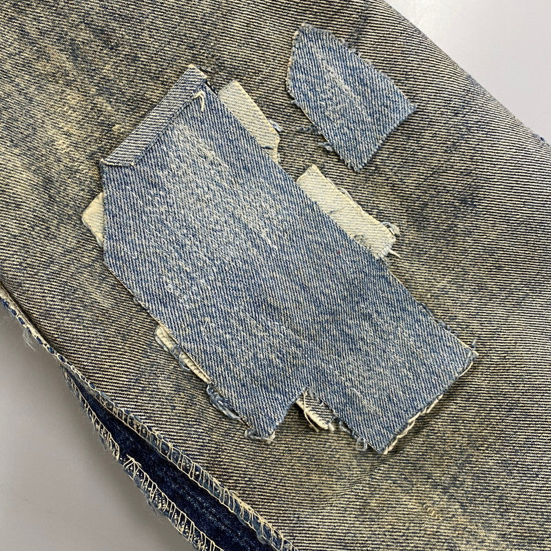 【現状渡し品】【メンズ】 EDWIN エドウィン TALON ZIP ボタン裏刻印SCOVILL DENIM PANTS タロンジップ デニム パンツ ボトムス 157-260426-kh-09-izu サイズ：36 カラー：インディゴ 万代Net店