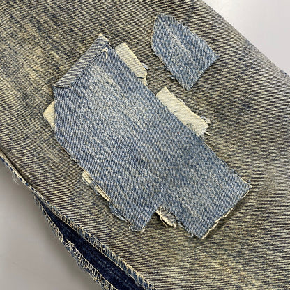【現状渡し品】【メンズ】 EDWIN エドウィン TALON ZIP ボタン裏刻印SCOVILL DENIM PANTS タロンジップ デニム パンツ ボトムス 157-260426-kh-09-izu サイズ：36 カラー：インディゴ 万代Net店