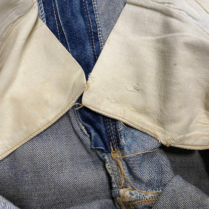 【現状渡し品】【メンズ】 EDWIN エドウィン TALON ZIP ボタン裏刻印SCOVILL DENIM PANTS タロンジップ デニム パンツ ボトムス 157-260426-kh-09-izu サイズ：36 カラー：インディゴ 万代Net店