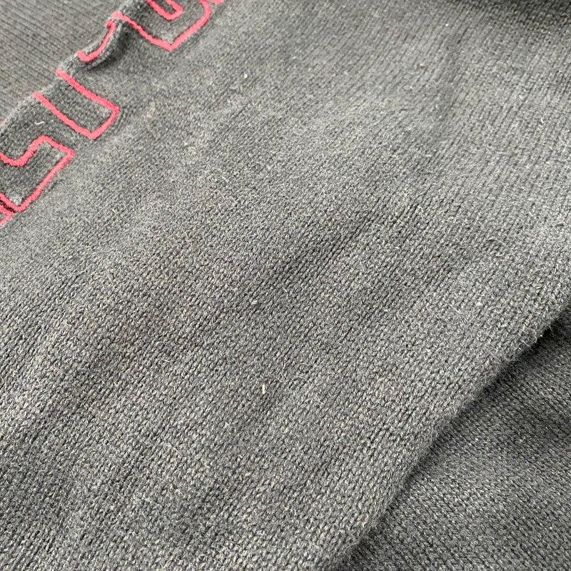 【中古品】【メンズ】 HARLEY-DAVIDSON ハーレーダビッドソン HALF ZIP KNIT SWEATER ハーフジップ ニット セーター トップス 146-260426-kh-13-izu サイズ：L カラー：ブラック 万代Net店