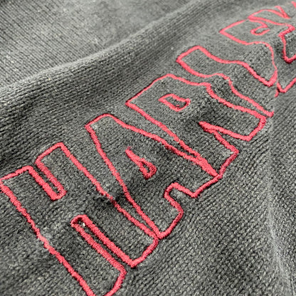 【中古品】【メンズ】 HARLEY-DAVIDSON ハーレーダビッドソン HALF ZIP KNIT SWEATER ハーフジップ ニット セーター トップス 146-260426-kh-13-izu サイズ：L カラー：ブラック 万代Net店