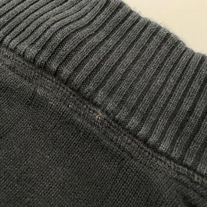 【中古品】【メンズ】 HARLEY-DAVIDSON ハーレーダビッドソン HALF ZIP KNIT SWEATER ハーフジップ ニット セーター トップス 146-260426-kh-13-izu サイズ：L カラー：ブラック 万代Net店
