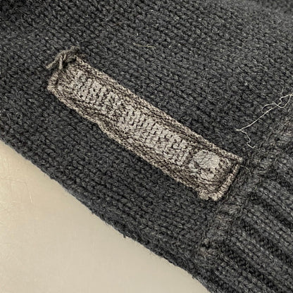 【中古品】【メンズ】 HARLEY-DAVIDSON ハーレーダビッドソン HALF ZIP KNIT SWEATER ハーフジップ ニット セーター トップス 146-260426-kh-13-izu サイズ：L カラー：ブラック 万代Net店