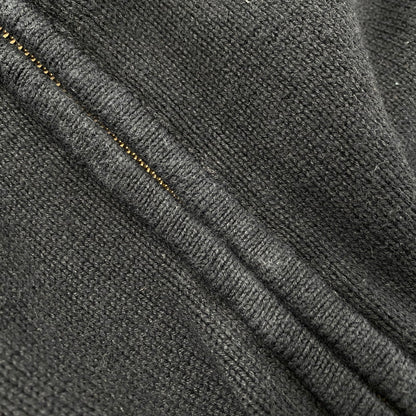 【中古品】【メンズ】 HARLEY-DAVIDSON ハーレーダビッドソン HALF ZIP KNIT SWEATER ハーフジップ ニット セーター トップス 146-260426-kh-13-izu サイズ：L カラー：ブラック 万代Net店