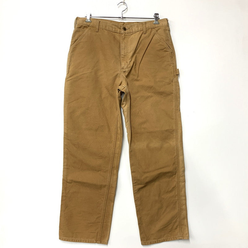 【中古品】【メンズ】 CARHARTT カーハート B11 BRN ニカラグア製 WASHED DUCK WORK PANTS ウォッシュド ダック ワークパンツ ボトムス 157-260429-kh-17-izu サイズ：38×34 カラー：ブラウン 万代Net店