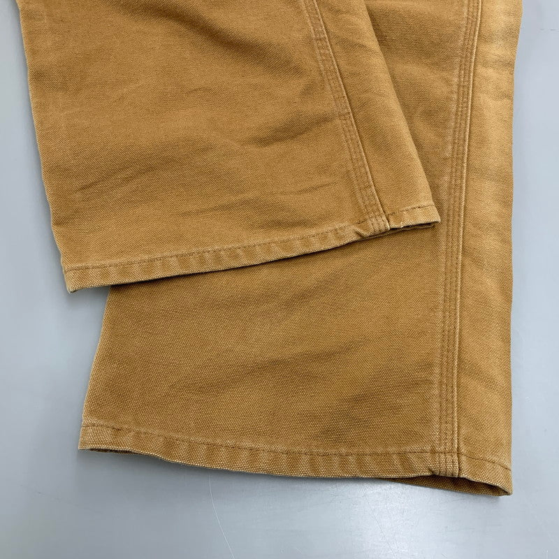 【中古品】【メンズ】 CARHARTT カーハート B11 BRN ニカラグア製 WASHED DUCK WORK PANTS ウォッシュド ダック ワークパンツ ボトムス 157-260429-kh-17-izu サイズ：38×34 カラー：ブラウン 万代Net店