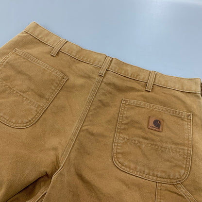 【中古品】【メンズ】 CARHARTT カーハート B11 BRN ニカラグア製 WASHED DUCK WORK PANTS ウォッシュド ダック ワークパンツ ボトムス 157-260429-kh-17-izu サイズ：38×34 カラー：ブラウン 万代Net店