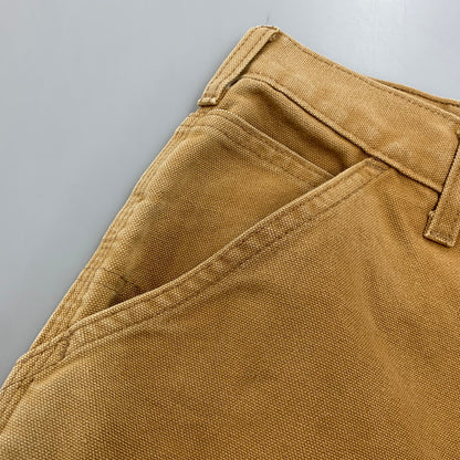 【中古品】【メンズ】 CARHARTT カーハート B11 BRN ニカラグア製 WASHED DUCK WORK PANTS ウォッシュド ダック ワークパンツ ボトムス 157-260429-kh-17-izu サイズ：38×34 カラー：ブラウン 万代Net店