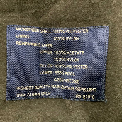 【現状渡し品】【メンズ】 RALPH LAUREN ラルフローレン QUILTING LINER TRENCH COAT キルティングライナートレンチコート アウター 146-260427-ya-01-izu サイズ：40R カラー：BLACK 万代Net店