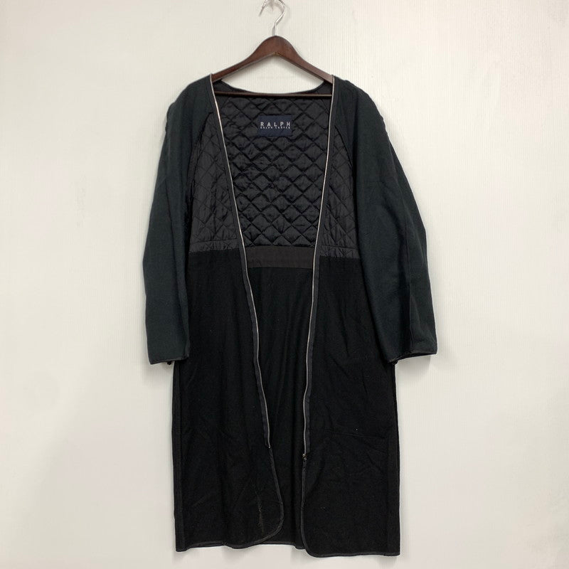 【現状渡し品】【メンズ】 RALPH LAUREN ラルフローレン QUILTING LINER TRENCH COAT キルティングライナートレンチコート アウター 146-260427-ya-01-izu サイズ：40R カラー：BLACK 万代Net店