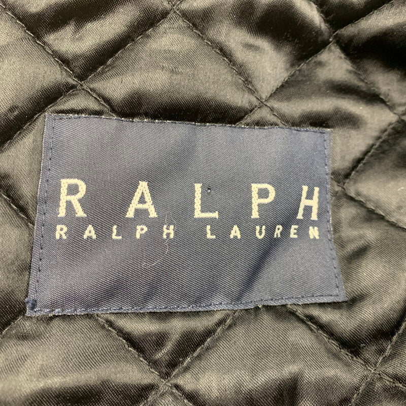 【現状渡し品】【メンズ】 RALPH LAUREN ラルフローレン QUILTING LINER TRENCH COAT キルティングライナートレンチコート アウター 146-260427-ya-01-izu サイズ：40R カラー：BLACK 万代Net店