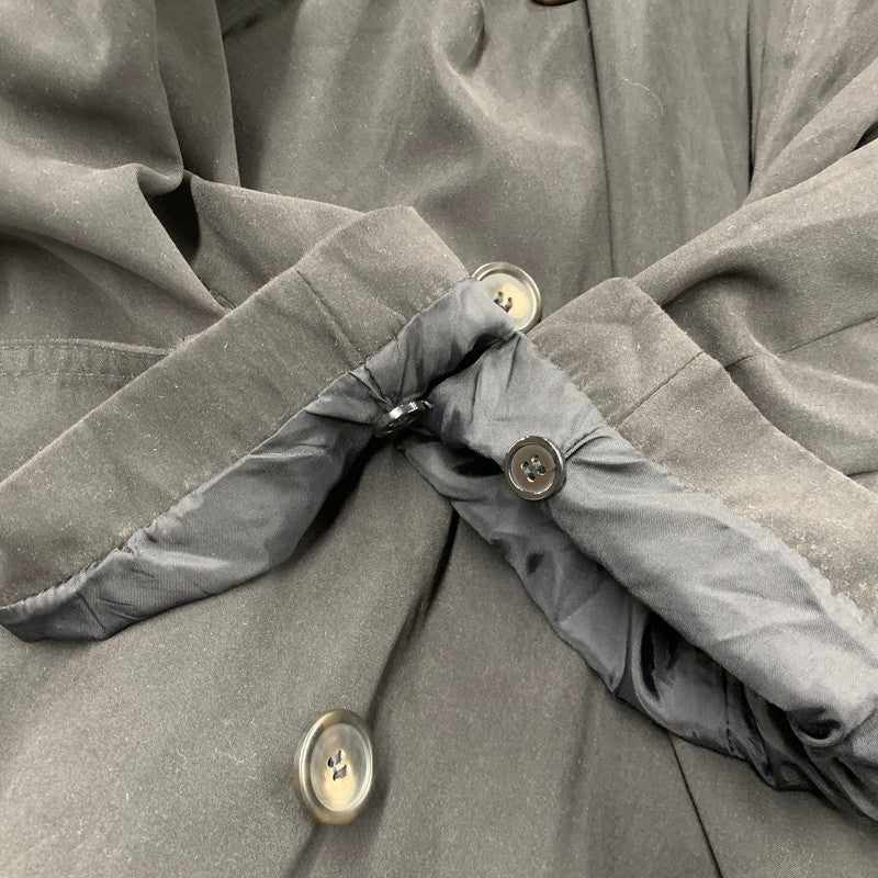 【現状渡し品】【メンズ】 RALPH LAUREN ラルフローレン QUILTING LINER TRENCH COAT キルティングライナートレンチコート アウター 146-260427-ya-01-izu サイズ：40R カラー：BLACK 万代Net店