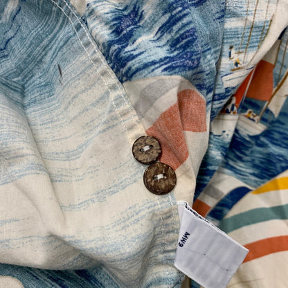 【中古品】【メンズ】 POLO by RALPH LAUREN ポロバイラルフローレン CLASSIC FIT クラシック フィット COTTON ALOHA SHIRT コットン アロハ シャツ トップス 半袖 146-260427-ya-03-izu サイズ：L カラー：マルチ 万代Net店