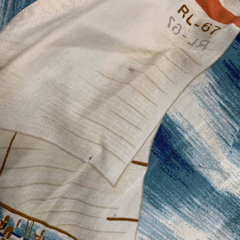 【中古品】【メンズ】 POLO by RALPH LAUREN ポロバイラルフローレン CLASSIC FIT クラシック フィット COTTON ALOHA SHIRT コットン アロハ シャツ トップス 半袖 146-260427-ya-03-izu サイズ：L カラー：マルチ 万代Net店