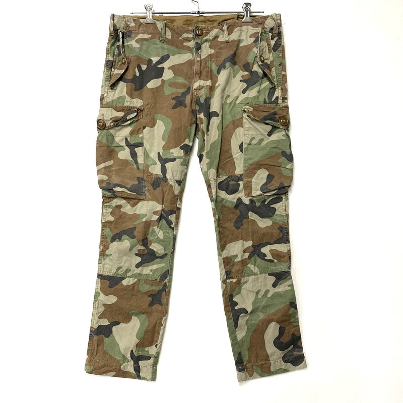 【現状渡し品】【メンズ】 POLO RALPH LAUREN ポロ・ラルフローレン CANADA ARMY TYPE CARGO PANTS RL-067 31785 MIL-J-4883A カーゴパンツ ズボン ボトムス 158-260427-ay-13-izu サイズ：38/32 カラー：マルチ 万代Net店