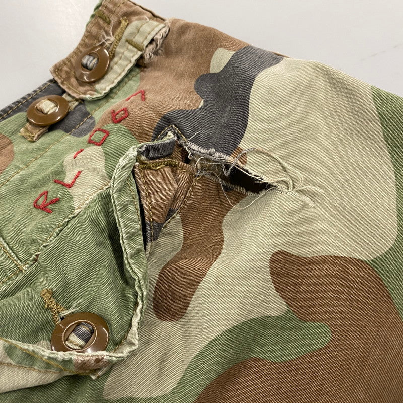 【現状渡し品】【メンズ】 POLO RALPH LAUREN ポロ・ラルフローレン CANADA ARMY TYPE CARGO PANTS RL-067 31785 MIL-J-4883A カーゴパンツ ズボン ボトムス 158-260427-ay-13-izu サイズ：38/32 カラー：マルチ 万代Net店
