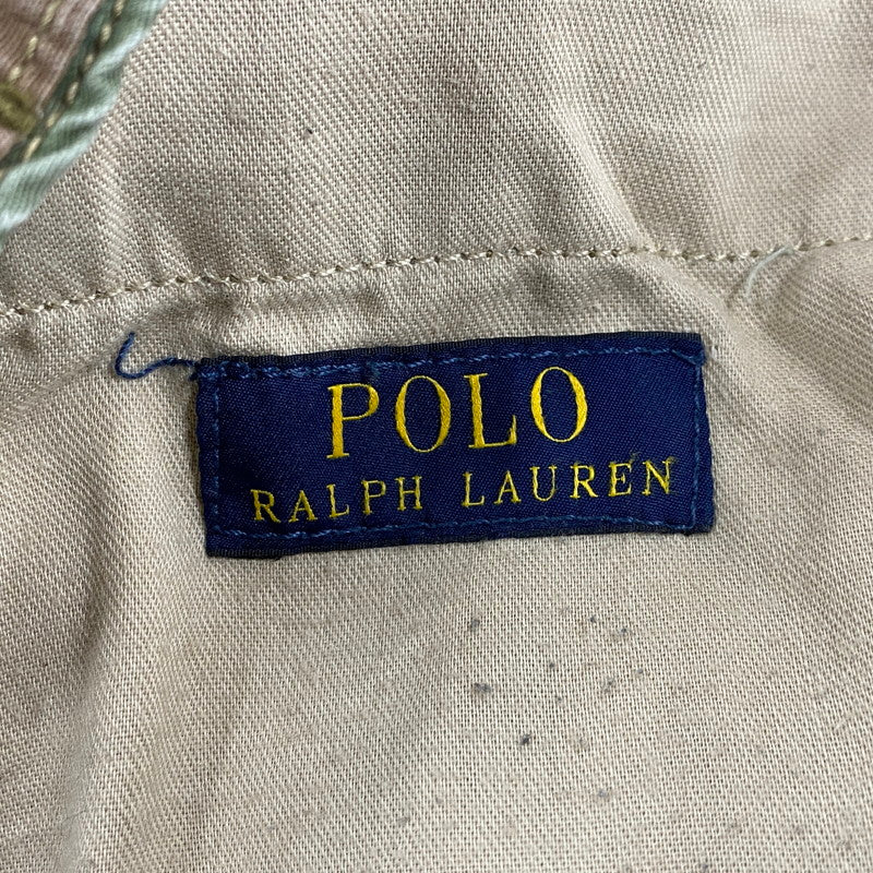 【現状渡し品】【メンズ】 POLO RALPH LAUREN ポロ・ラルフローレン CANADA ARMY TYPE CARGO PANTS RL-067 31785 MIL-J-4883A カーゴパンツ ズボン ボトムス 158-260427-ay-13-izu サイズ：38/32 カラー：マルチ 万代Net店