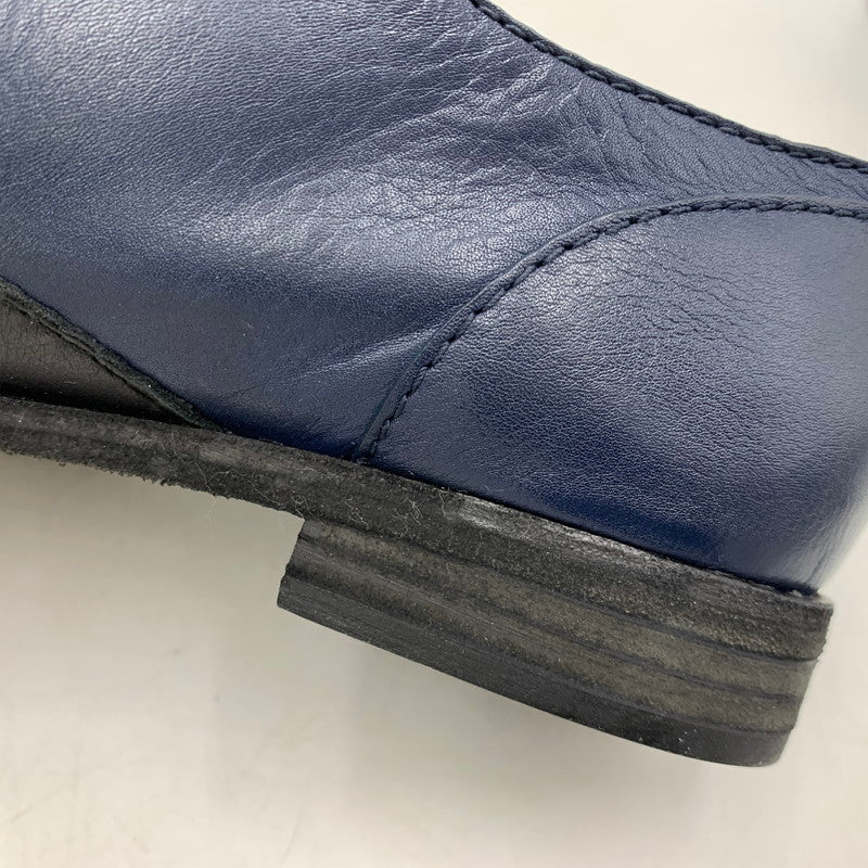 【中古品】【レディース】 JIL SANDER NAVY ジルサンダーネイビー JN22025 DRESS SHOES ドレス シューズ 靴 167-260429-cs-15-izu サイズ：35 1/2 カラー：ブラック×ネイビー 万代Net店