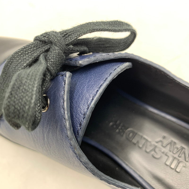 【中古品】【レディース】 JIL SANDER NAVY ジルサンダーネイビー JN22025 DRESS SHOES ドレス シューズ 靴 167-260429-cs-15-izu サイズ：35 1/2 カラー：ブラック×ネイビー 万代Net店