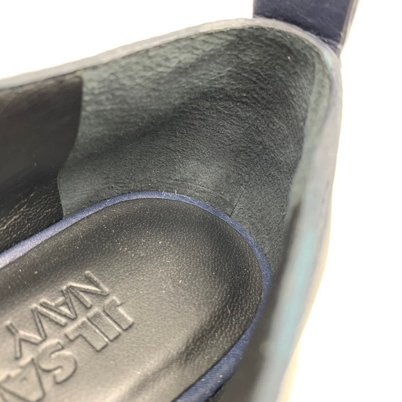 【中古品】【レディース】 JIL SANDER NAVY ジルサンダーネイビー JN22025 DRESS SHOES ドレス シューズ 靴 167-260429-cs-15-izu サイズ：35 1/2 カラー：ブラック×ネイビー 万代Net店