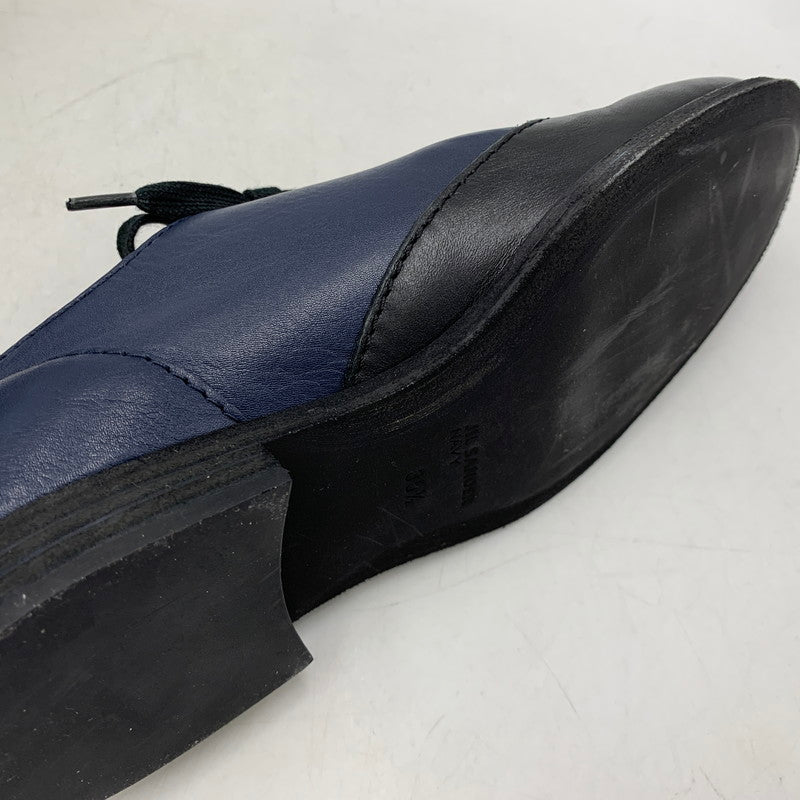【中古品】【レディース】 JIL SANDER NAVY ジルサンダーネイビー JN22025 DRESS SHOES ドレス シューズ 靴 167-260429-cs-15-izu サイズ：35 1/2 カラー：ブラック×ネイビー 万代Net店