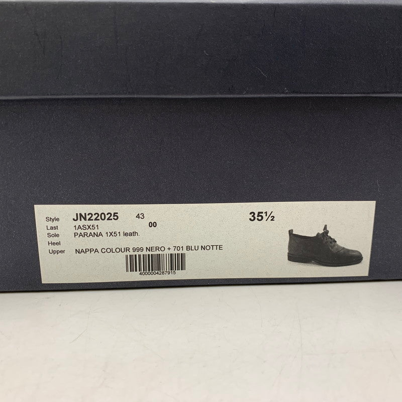 【中古品】【レディース】 JIL SANDER NAVY ジルサンダーネイビー JN22025 DRESS SHOES ドレス シューズ 靴 167-260429-cs-15-izu サイズ：35 1/2 カラー：ブラック×ネイビー 万代Net店
