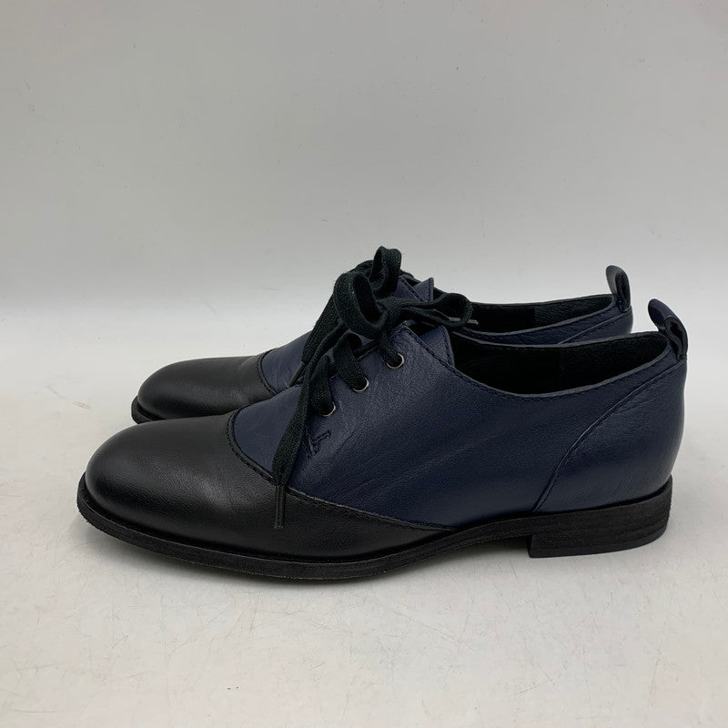 【中古品】【レディース】 JIL SANDER NAVY ジルサンダーネイビー JN22025 DRESS SHOES ドレス シューズ 靴 167-260429-cs-15-izu サイズ：35 1/2 カラー：ブラック×ネイビー 万代Net店