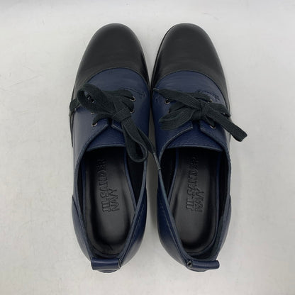 【中古品】【レディース】 JIL SANDER NAVY ジルサンダーネイビー JN22025 DRESS SHOES ドレス シューズ 靴 167-260429-cs-15-izu サイズ：35 1/2 カラー：ブラック×ネイビー 万代Net店