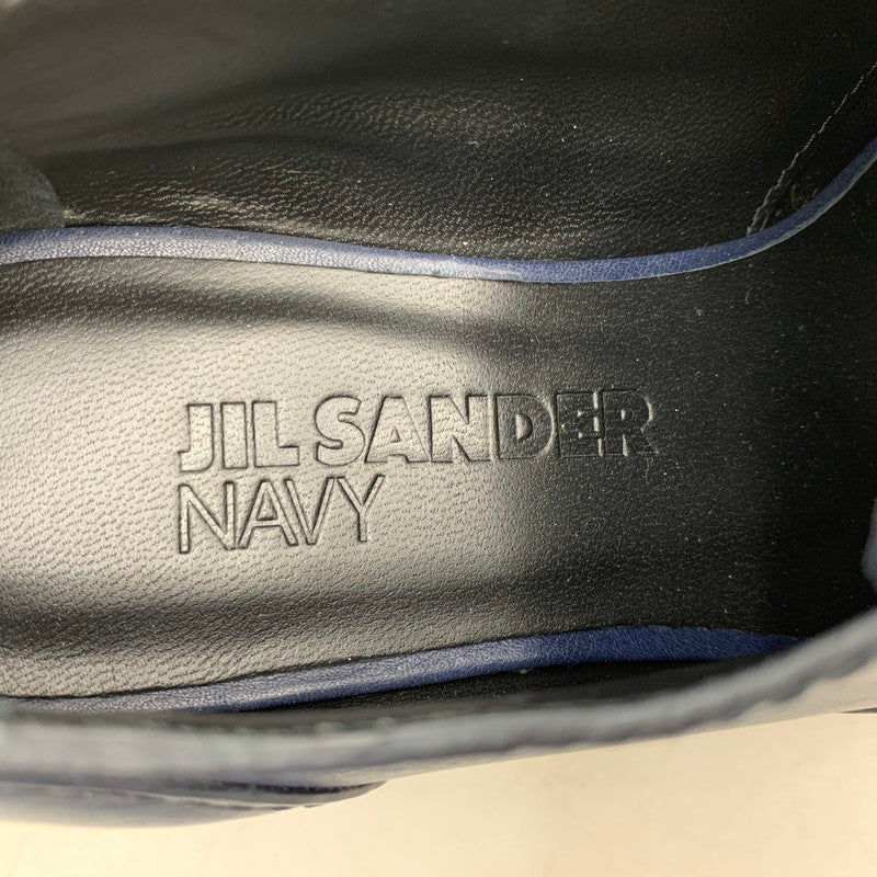 【中古品】【レディース】 JIL SANDER NAVY ジルサンダーネイビー JN22025 DRESS SHOES ドレス シューズ 靴 167-260429-cs-15-izu サイズ：35 1/2 カラー：ブラック×ネイビー 万代Net店