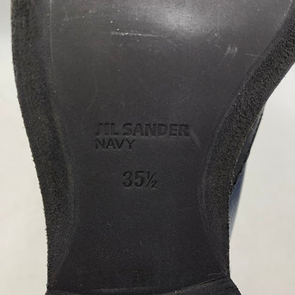 【中古品】【レディース】 JIL SANDER NAVY ジルサンダーネイビー JN22025 DRESS SHOES ドレス シューズ 靴 167-260429-cs-15-izu サイズ：35 1/2 カラー：ブラック×ネイビー 万代Net店