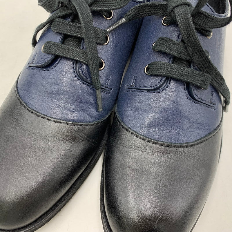 【中古品】【レディース】 JIL SANDER NAVY ジルサンダーネイビー JN22025 DRESS SHOES ドレス シューズ 靴 167-260429-cs-15-izu サイズ：35 1/2 カラー：ブラック×ネイビー 万代Net店