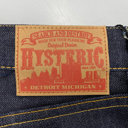 【中古美品】【メンズ】 HYSTERIC GLAMOUR ヒステ リックグラマー 0243AP12 DENIM PANTS デニム パンツ ズボン ボトムス 151-260427-ya-10-izu サイズ：30 カラー：インディゴ 万代Net店