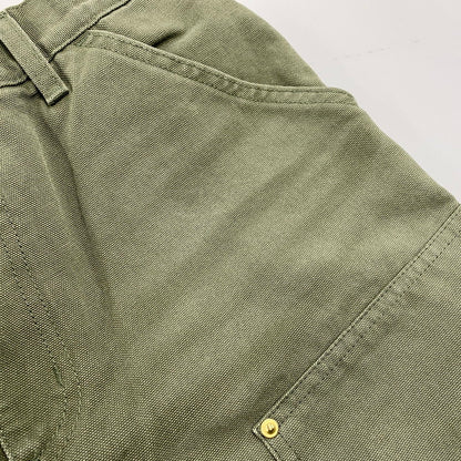 【中古品】【メンズ】 CARHARTT WIP カーハート ダブリューアイピー DOUBLE KNEE PANT I034796 ダブルニーパンツ ズボン ボトムス 153-260427-ay-11-izu サイズ：30×32 カラー：カーキ 万代Net店