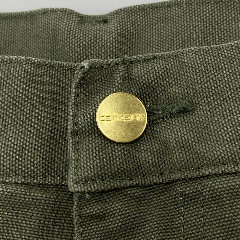 【中古品】【メンズ】 CARHARTT WIP カーハート ダブリューアイピー DOUBLE KNEE PANT I034796 ダブルニーパンツ ズボン ボトムス 153-260427-ay-11-izu サイズ：30×32 カラー：カーキ 万代Net店