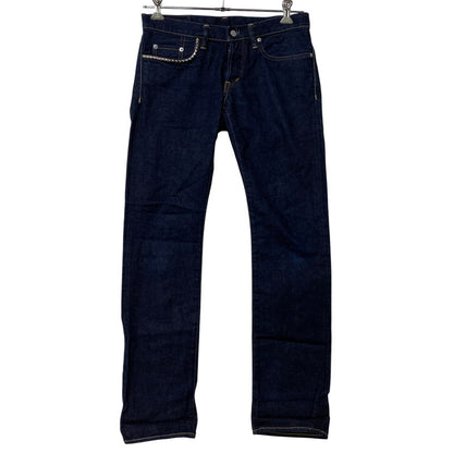 【中古品】【メンズ】 HYSTERIC GLAMOUR ヒステリックグラマー 0222AP07 STUD DENIM PANTS スタッド デニム パンツ ズボン ボトムス 151-260427-ya-11-izu サイズ：30 カラー：インディゴ 万代Net店