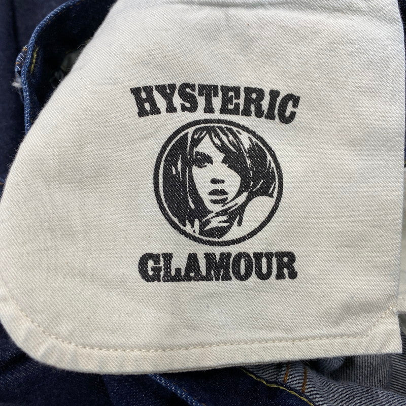 【中古品】【メンズ】 HYSTERIC GLAMOUR ヒステリックグラマー 0222AP07 STUD DENIM PANTS スタッド デニム パンツ ズボン ボトムス 151-260427-ya-11-izu サイズ：30 カラー：インディゴ 万代Net店