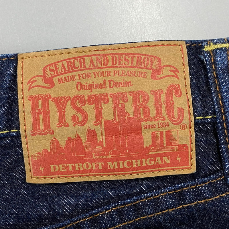 【中古品】【メンズ】 HYSTERIC GLAMOUR ヒステリックグラマー 0222AP07 STUD DENIM PANTS スタッド デニム パンツ ズボン ボトムス 151-260427-ya-11-izu サイズ：30 カラー：インディゴ 万代Net店
