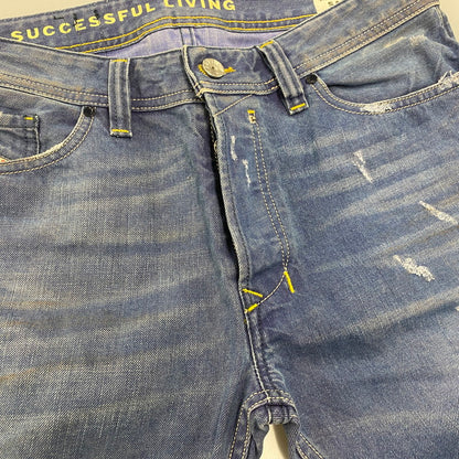 【中古品】【メンズ】 DIESEL ディーゼル SAFADO REGULAR SLIM STRAIGHT サファド レギュラー スリム ストレート ズボン ボトムス 152-260427-ya-13-izu サイズ：28×30 カラー：インディゴ 万代Net店