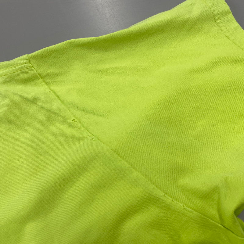 【中古品】【メンズ】 BALENCIAGA バレンシアガ KT93 651795 TNVL1 7805 デストロイ加工 BOXY-FIT TEE ボクシー フィット Tシャツ トップス 141-260426-kh-04-izu サイズ：XXS カラー：ライムイエロー 万代Net店