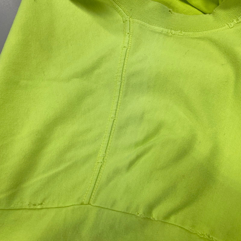 【中古品】【メンズ】 BALENCIAGA バレンシアガ KT93 651795 TNVL1 7805 デストロイ加工 BOXY-FIT TEE ボクシー フィット Tシャツ トップス 141-260426-kh-04-izu サイズ：XXS カラー：ライムイエロー 万代Net店