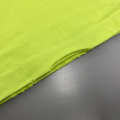 【中古品】【メンズ】 BALENCIAGA バレンシアガ KT93 651795 TNVL1 7805 デストロイ加工 BOXY-FIT TEE ボクシー フィット Tシャツ トップス 141-260426-kh-04-izu サイズ：XXS カラー：ライムイエロー 万代Net店
