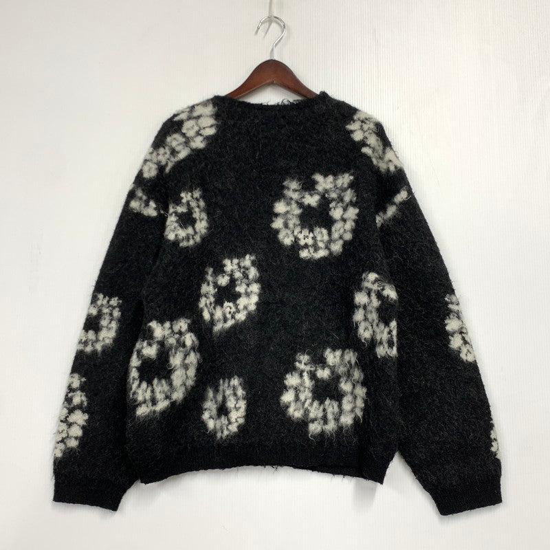 【中古品】【メンズ】 SAINT MICHAEL セントマイケル × DENIM TEARS デニム ティアーズ SM-YS1-0000-C50 24AW DT MH CRDIGN カーディガン CT WRTH トップス 長袖 141-260427-ya-07-izu サイズ：L カラー：ブラック 万代Net店
