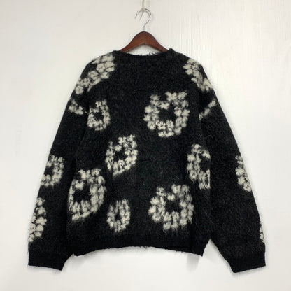 【中古品】【メンズ】 SAINT MICHAEL セントマイケル × DENIM TEARS デニム ティアーズ SM-YS1-0000-C50 24AW DT MH CRDIGN カーディガン CT WRTH トップス 長袖 141-260427-ya-07-izu サイズ：L カラー：ブラック 万代Net店