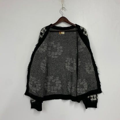 【中古品】【メンズ】 SAINT MICHAEL セントマイケル × DENIM TEARS デニム ティアーズ SM-YS1-0000-C50 24AW DT MH CRDIGN カーディガン CT WRTH トップス 長袖 141-260427-ya-07-izu サイズ：L カラー：ブラック 万代Net店